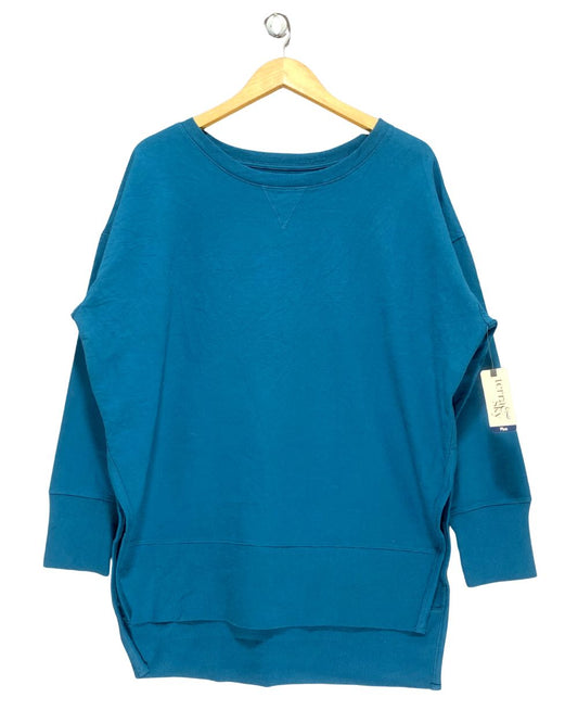 Terra & Sky Blue Sweatshirt For Women Large