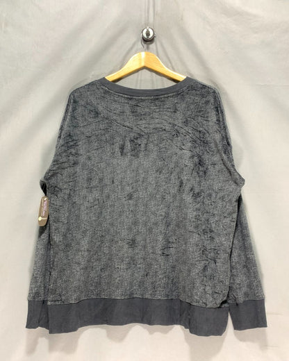 Secret Treasures Gray Sweatshirt For Women Large