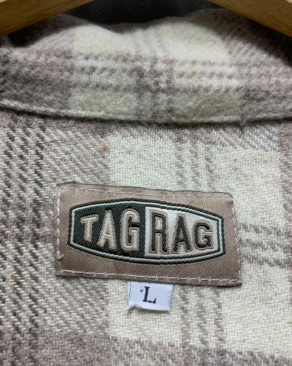 Tag Rag Cream Sweatshirt For Women Large