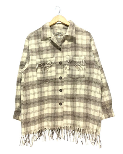 Tag Rag Cream Sweatshirt For Women Large