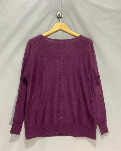 Cynthia Rowley Purple Sweater For Women Large
