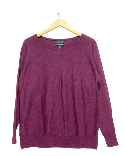 Cynthia Rowley Purple Sweater For Women Large