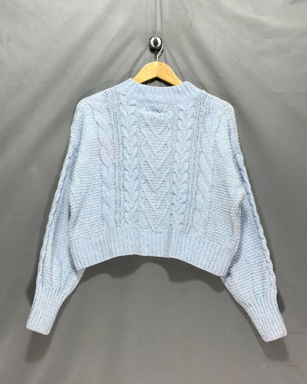 Hippie Rose Blue Sweater For Women M