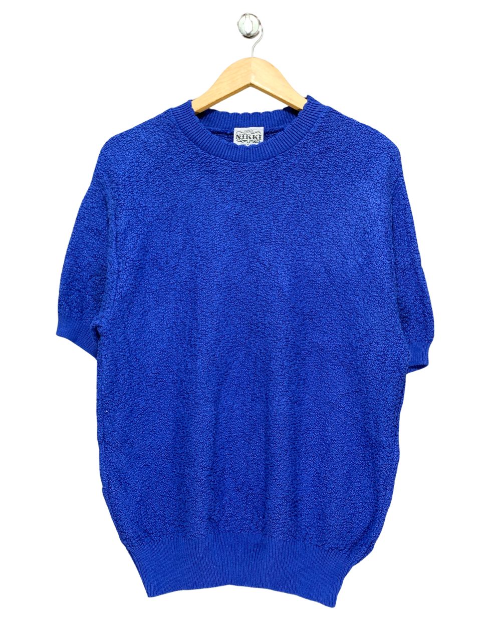 Nikki Blue Sweater For Women Large