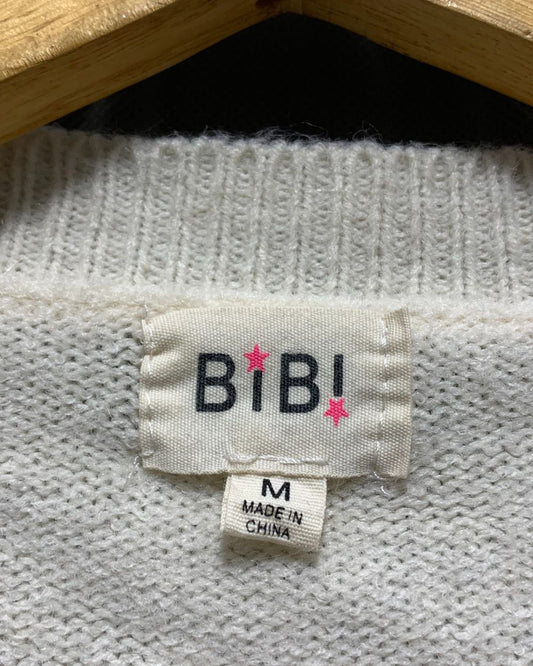 BiBi Cream Sweater For Women M