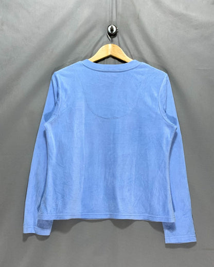 Intimate Essentials Blue Sweater For Women S