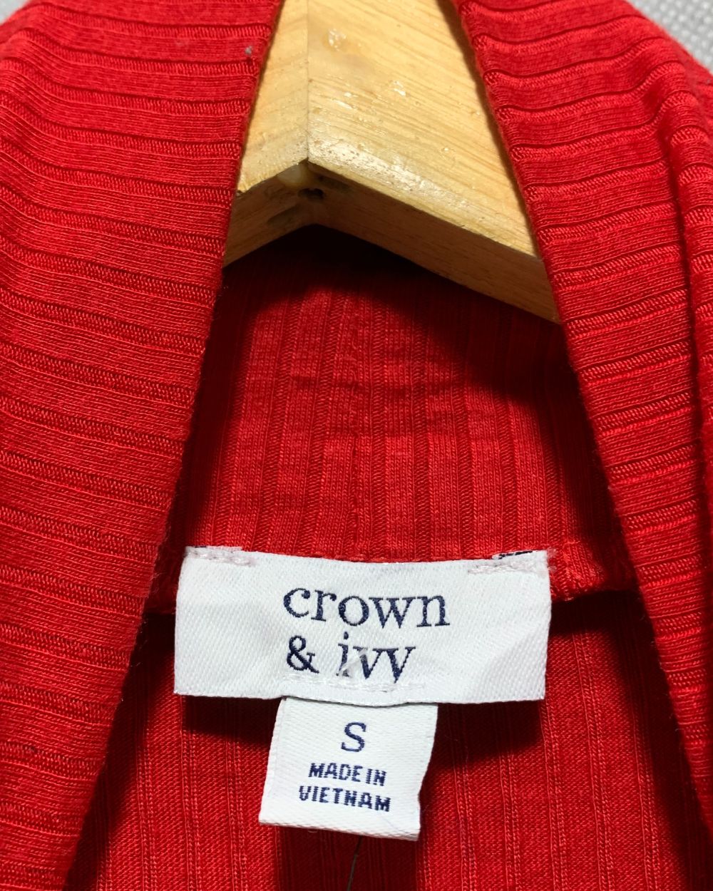 Crown & ivy Red Sweater For Women S