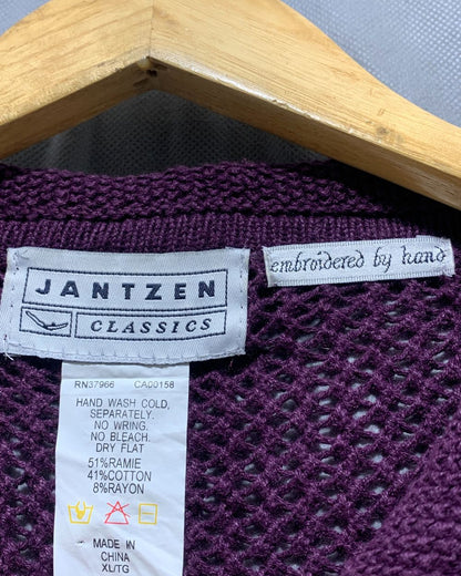 Jantzen Purple Sweater For Women XL