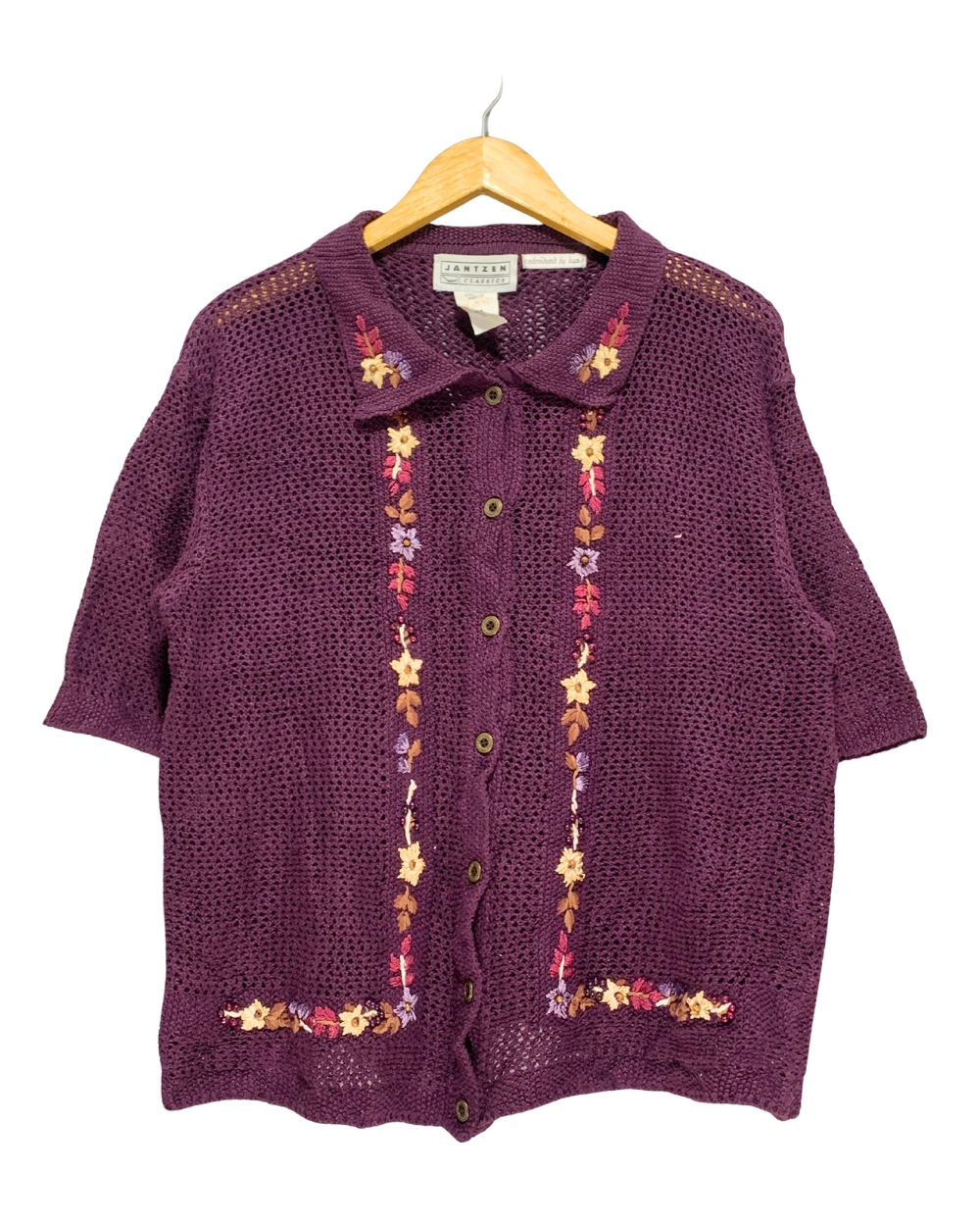 Jantzen Purple Sweater For Women XL