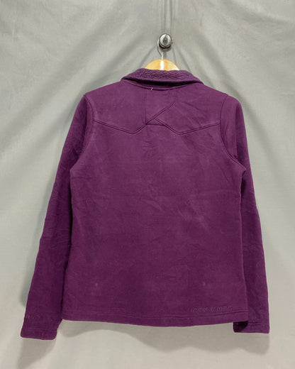 Under Armour Purple Zipper For Women M