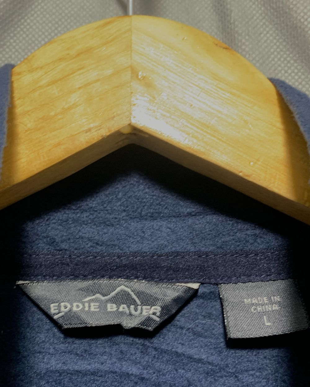 Eddie Bauer Blue Zipper For Women L