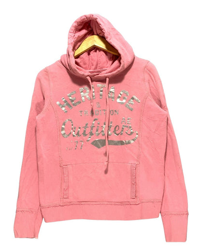 American Eagle Pink Hoodie For Women M