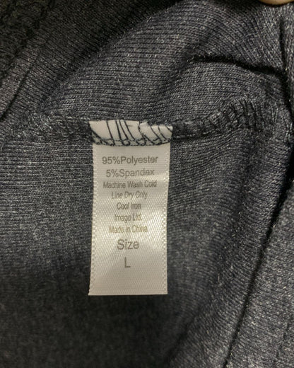 Thrift Queen Black Hoodie For Women L