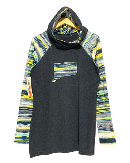 Thrift Queen Black Hoodie For Women L