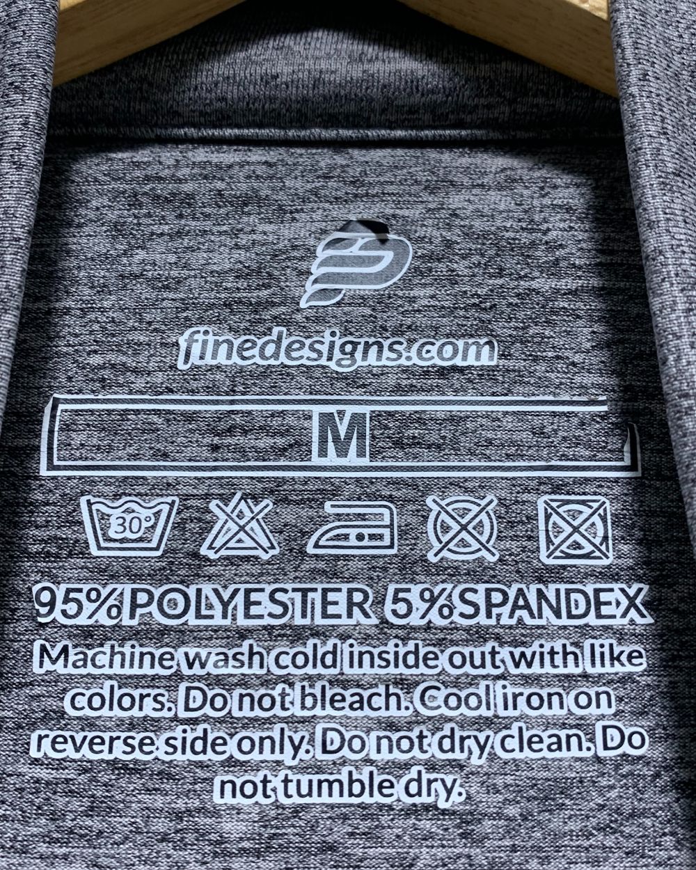 Fine Design Gray Sweatshirt For Women M