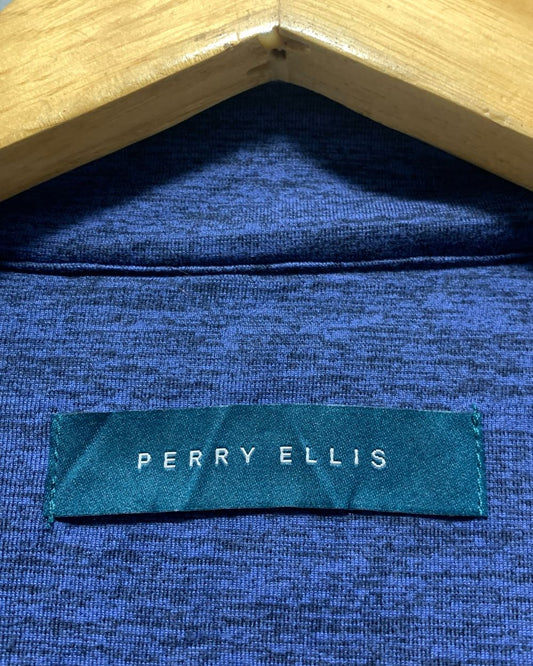 Perry Ellis Blue Sweatshirt For Women XXL