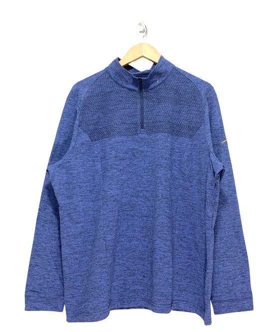 Perry Ellis Blue Sweatshirt For Women XXL
