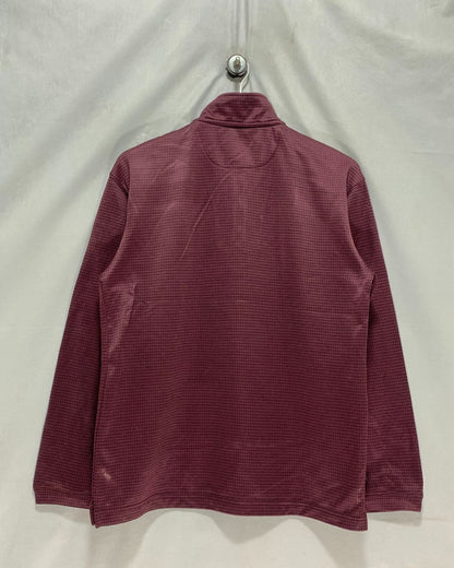 Haggar Maroon Sweatshirt For Women S