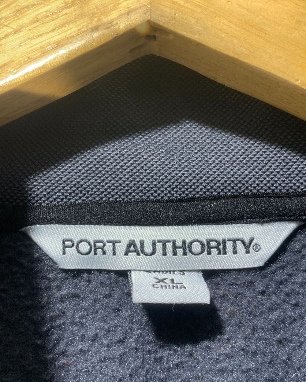 Port Authority Gray Zipper For Women XL