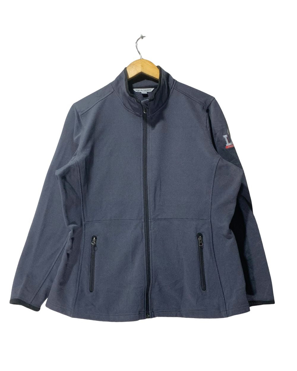 Port Authority Gray Zipper For Women XL