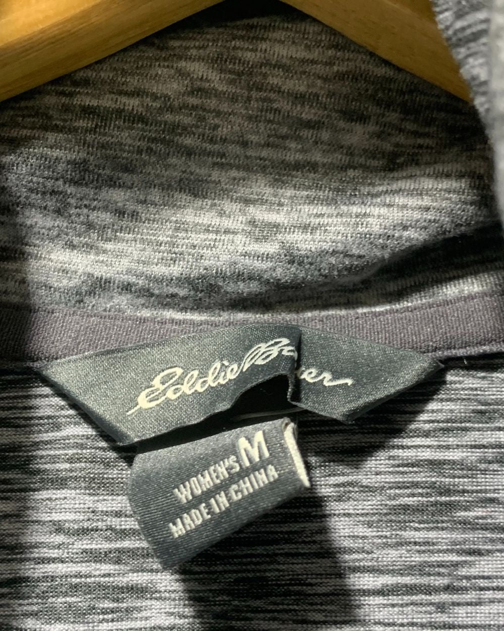 Eddie Bauer Gray Zipper For Women M