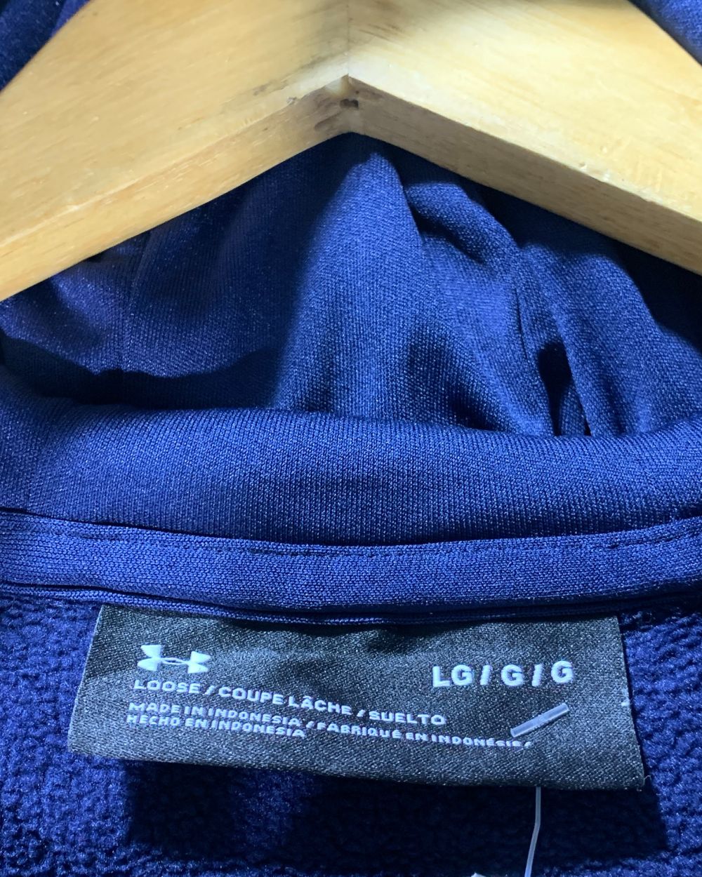 Under Armour Blue Hoodie For Women L