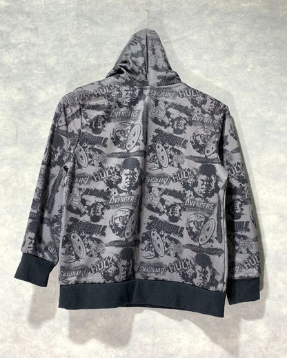 Avengers Gray Hoodie For Women 12 Years