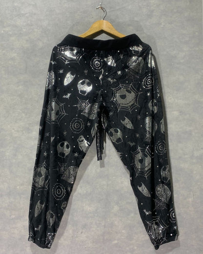 Disney Black Trousers For Woman L