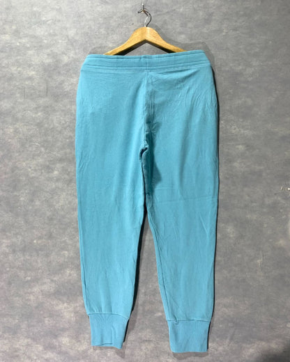 Pink Blue Trousers For Woman L