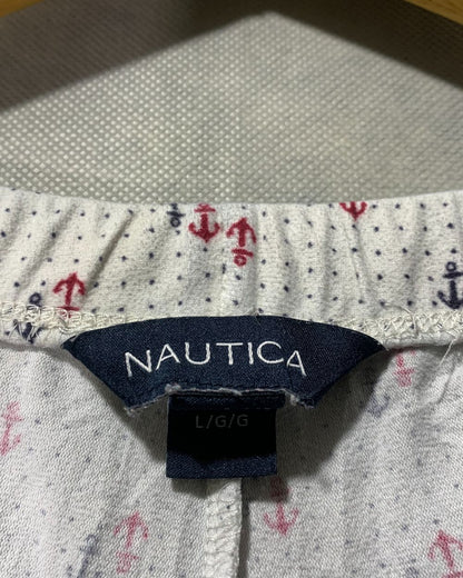 Nautica White Trousers For Woman L