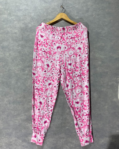 Just Be Pink Trousers For Woman L