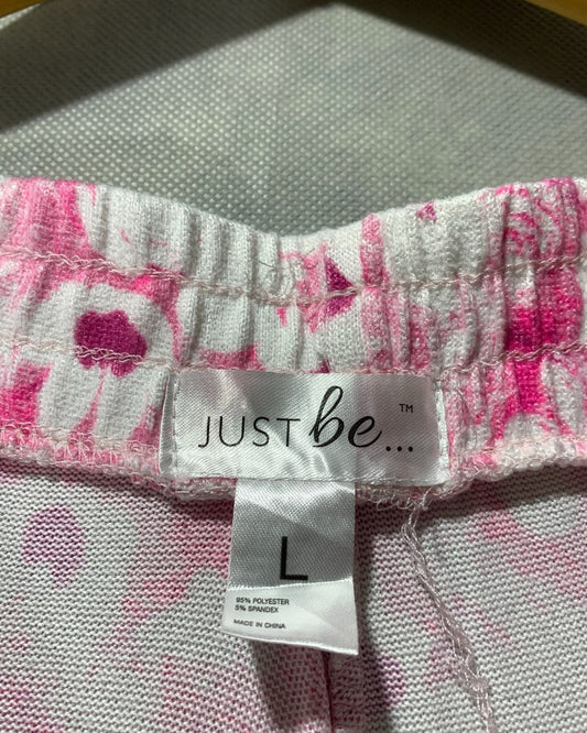 Just Be Pink Trousers For Woman L