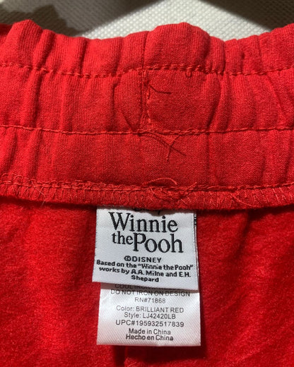 Winnie The Pooh Red Trousers For Woman L
