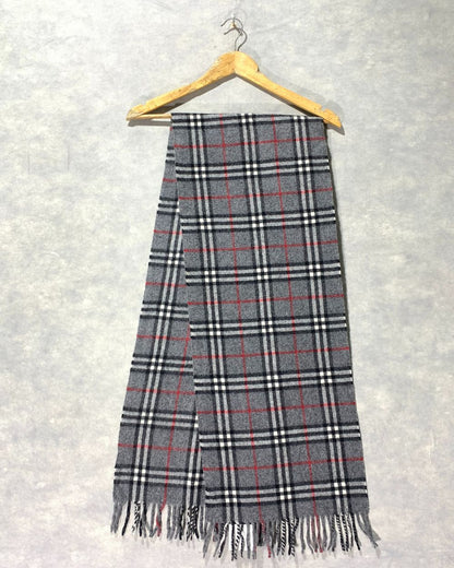 Burberry Gray Cape Shawl For Women