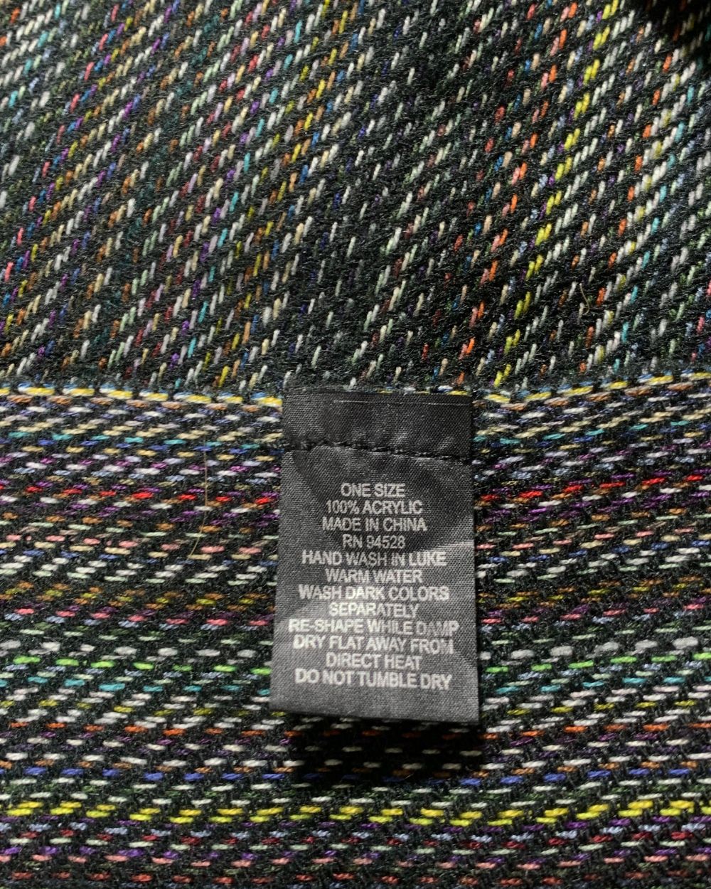 Thrift Queen Black Cape Shawl For Women