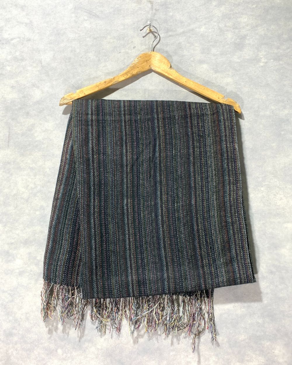 Thrift Queen Black Cape Shawl For Women