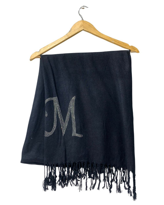 Thrift Queen Black Cape Shawl For Women