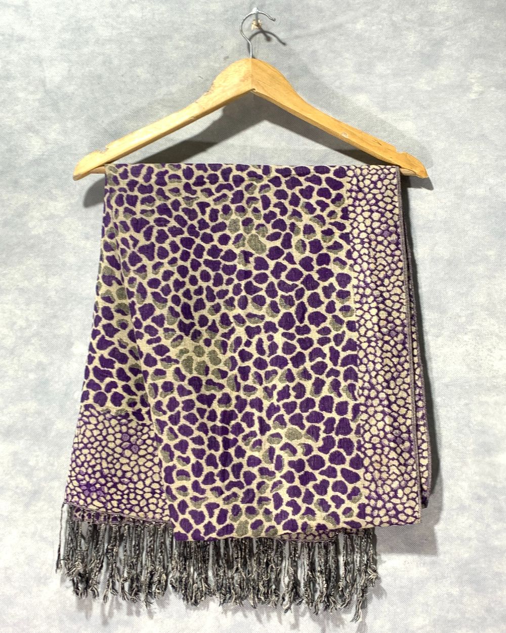 Chic Purple Cape Shawl For Women