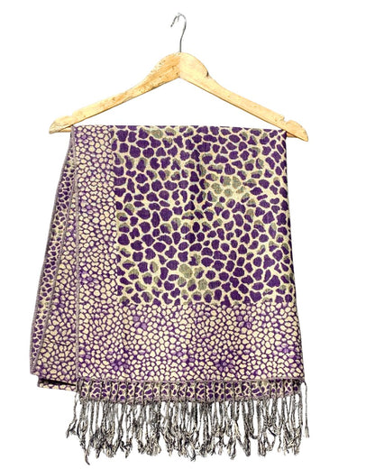 Chic Purple Cape Shawl For Women