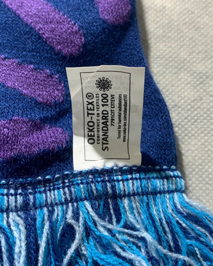 Oeko Tex Blue Cape Shawl For Women