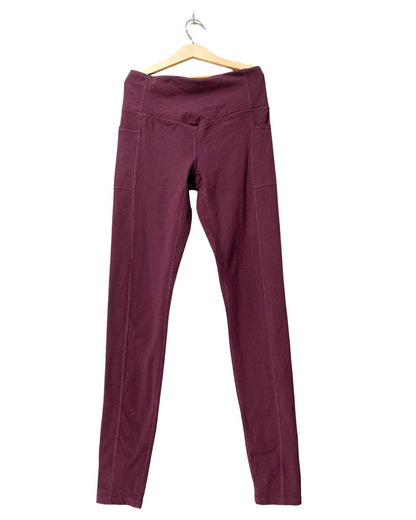 Gaiam Maroon Sport Gym tights For Women
