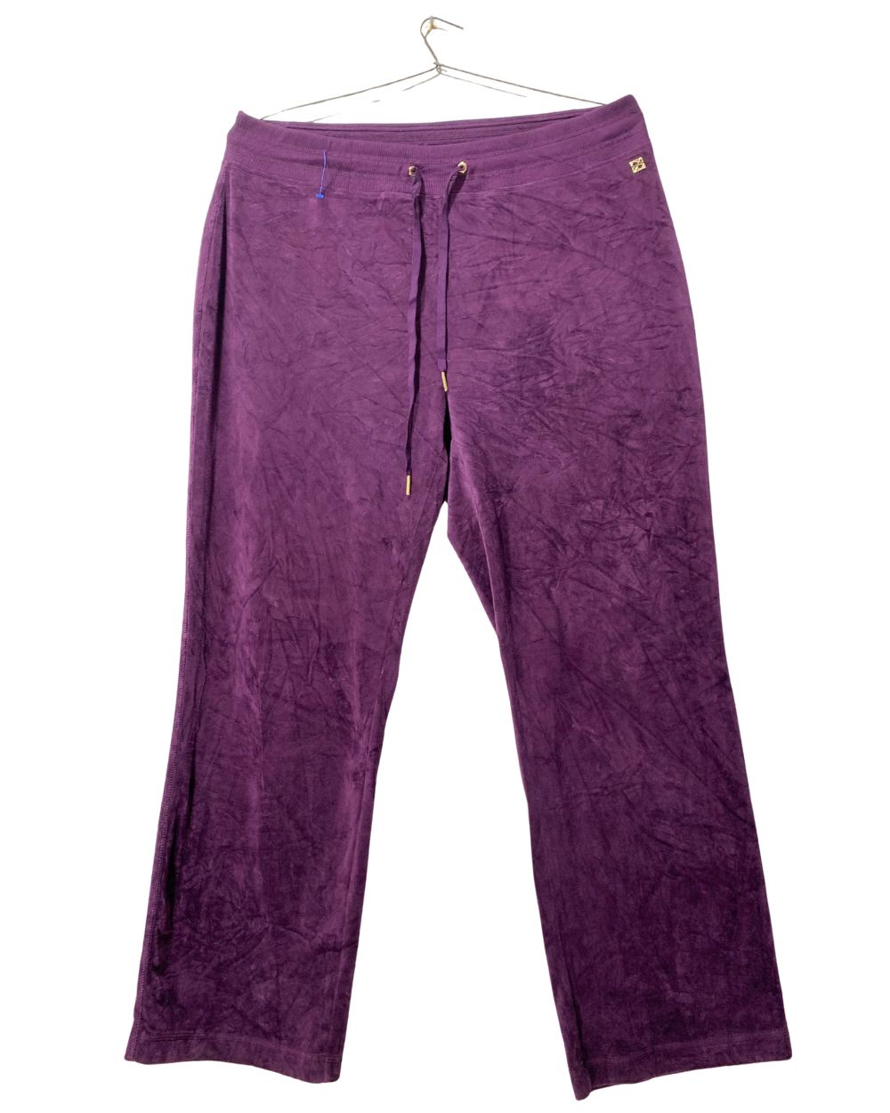 Calvin Klein Purple Trousers For Woman