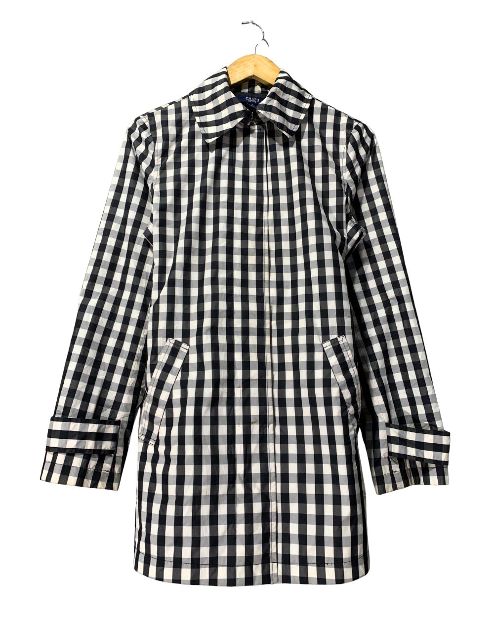 Chaps Black Jacket For Women