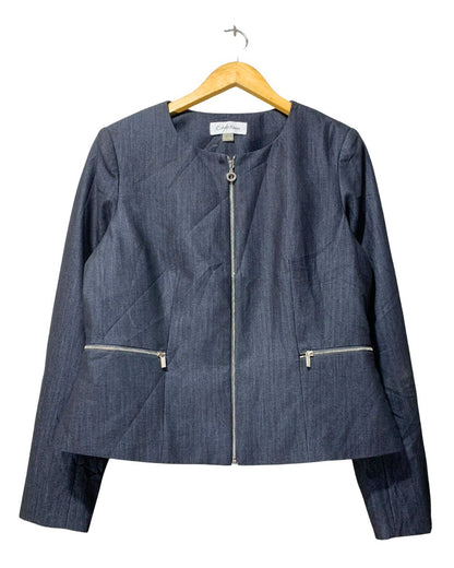 Calvin Klein Gray Jacket For Women