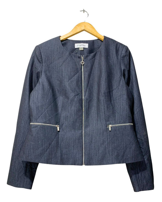 Calvin Klein Gray Jacket For Women