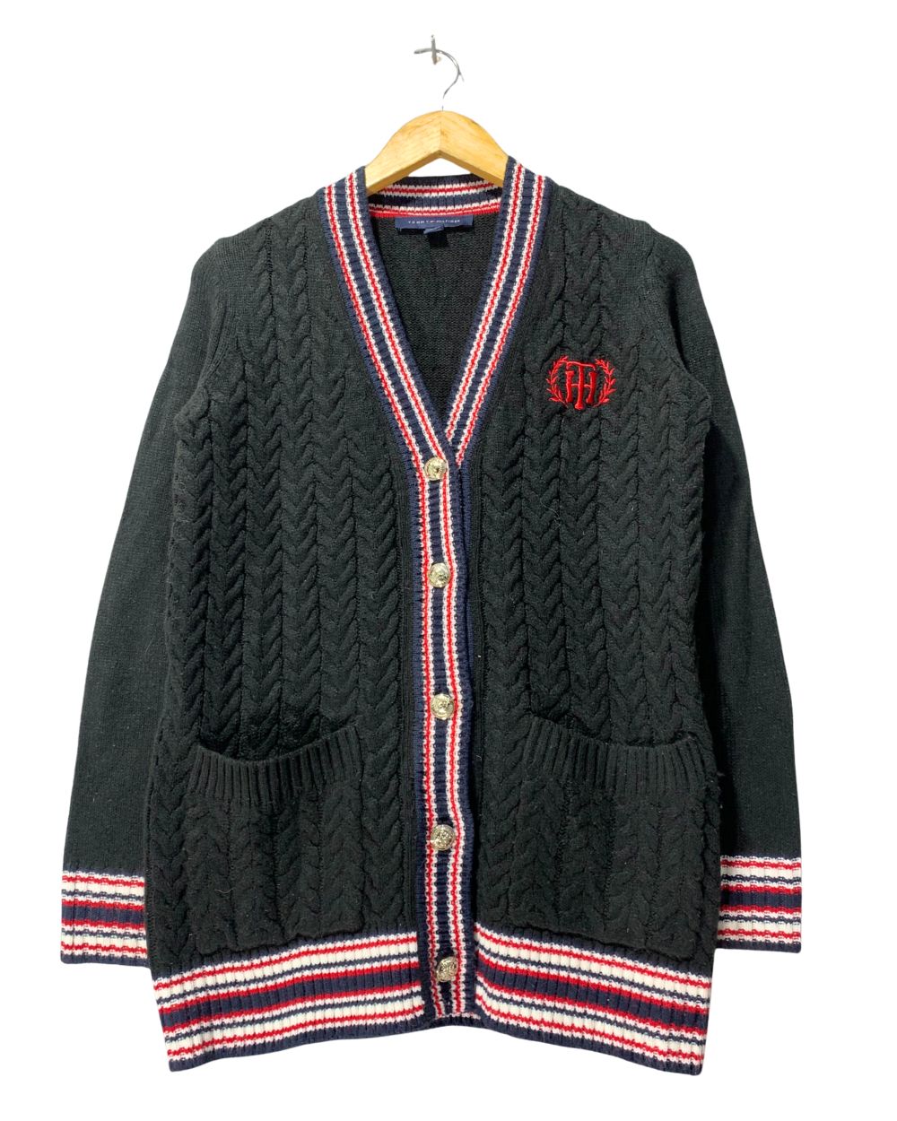 Tommy Hilfiger Black Sweater For Women