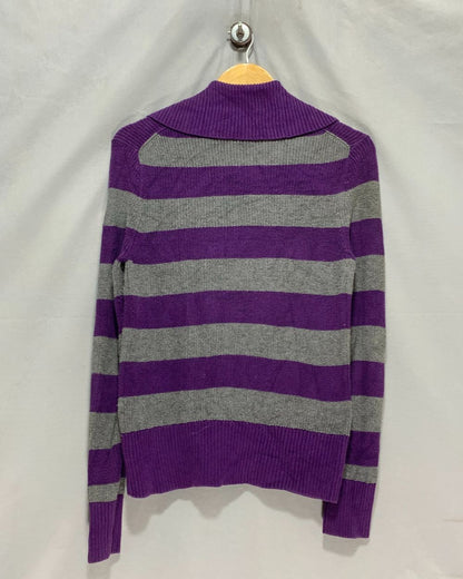 Tommy Hilfiger Purple Sweater For Women M