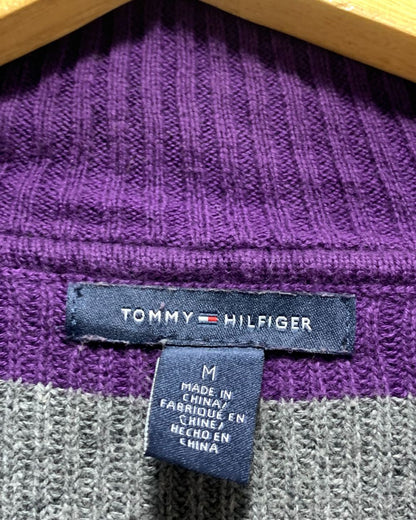 Tommy Hilfiger Purple Sweater For Women M