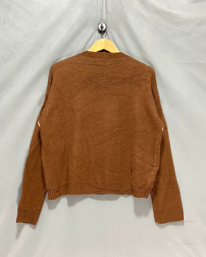 SHEIN Brown Sweater For Women M