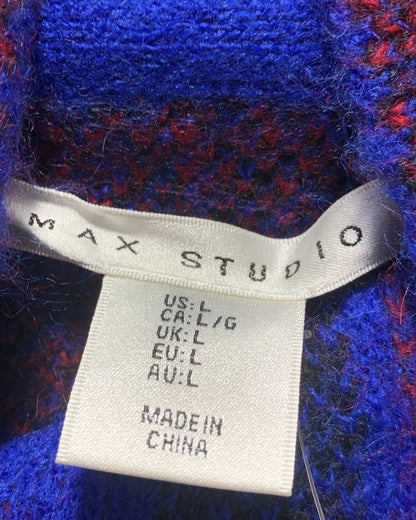 Max Studio Blue For Women Crop Top L